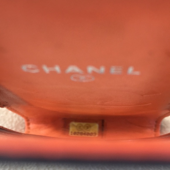 Authentic Chanel Brown Leather Quilted Cambon iPod Phone Case - Picture 10 of 14